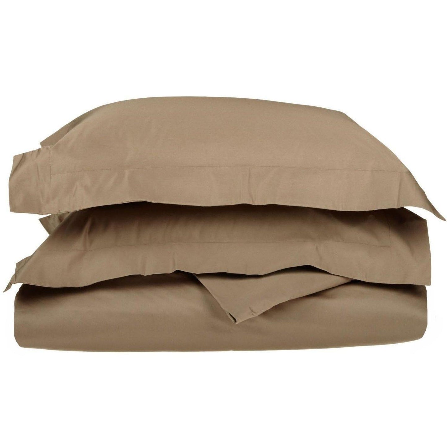 1500-Thread Count 100% Egyptian Cotton Luxurious Solid Duvet Cover Set FredCo