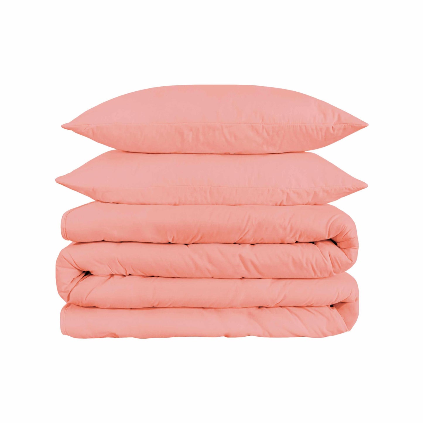 1500-Thread Count 100% Egyptian Cotton Luxurious Solid Duvet Cover Set FredCo