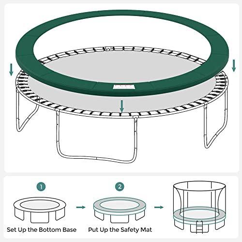 15ft Trampoline Replacement Pad, Dark Green FredCo