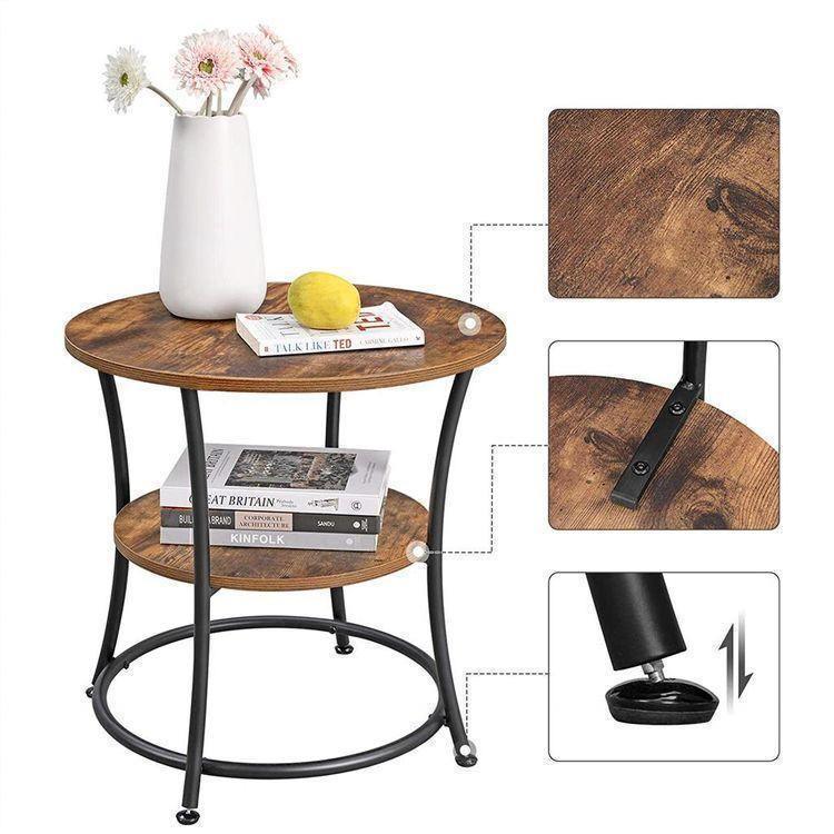 2 Layers End Table FredCo