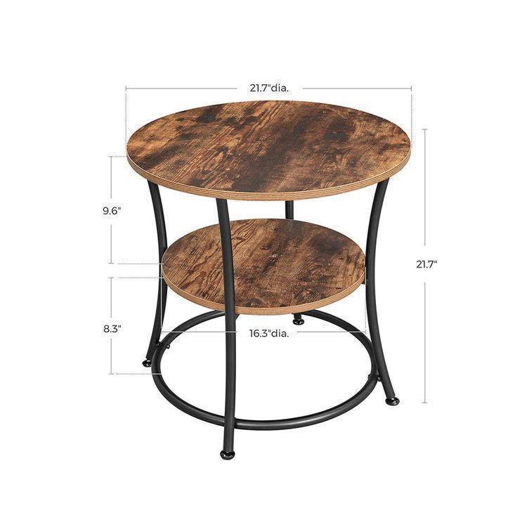 2 Layers End Table FredCo
