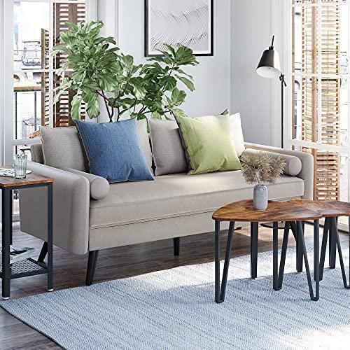 2-Seater Sofa Beige FredCo