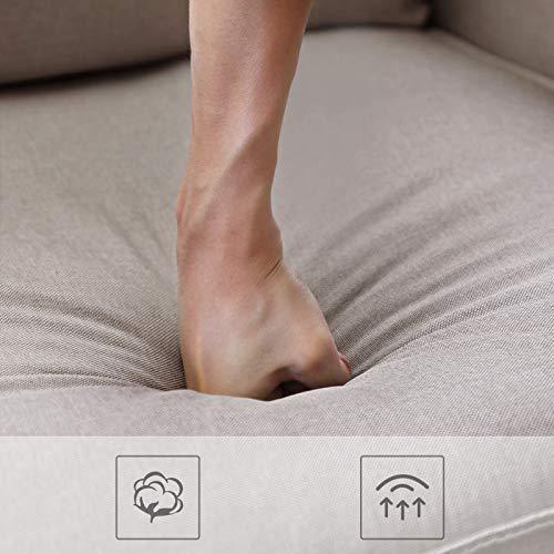 2-Seater Sofa Beige FredCo