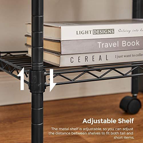 2-Tier Under-Desk Printer Cart Black FredCo