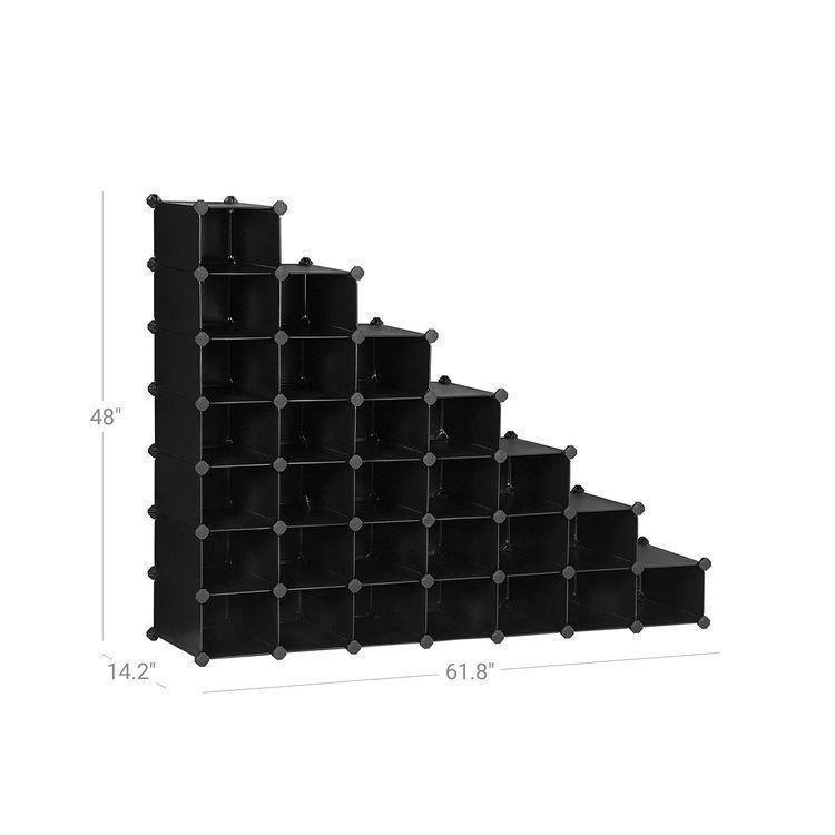 28-Pair Shoe Rack FredCo