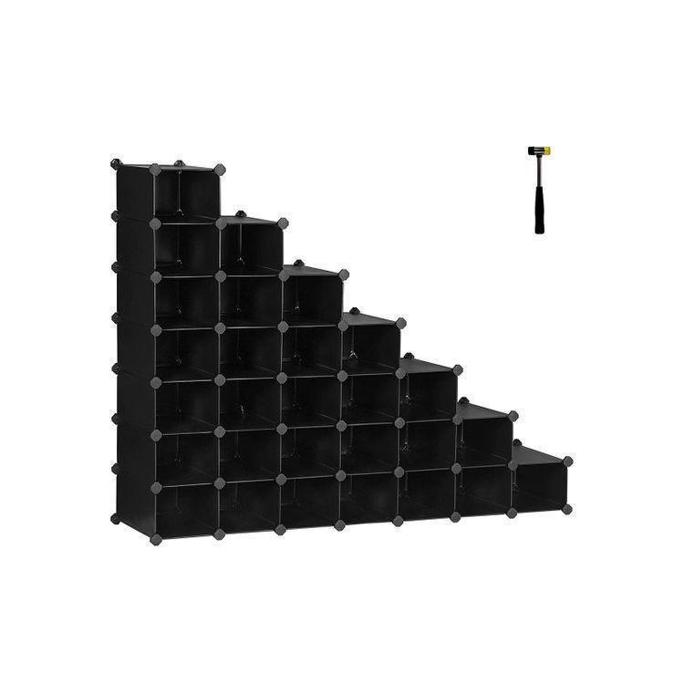 28-Pair Shoe Rack FredCo