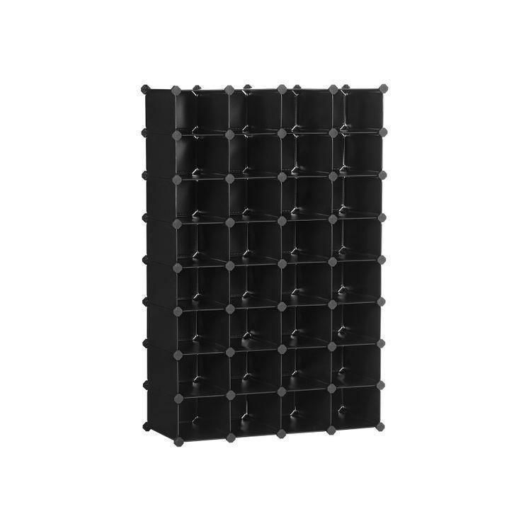 28-Pair Shoe Rack FredCo
