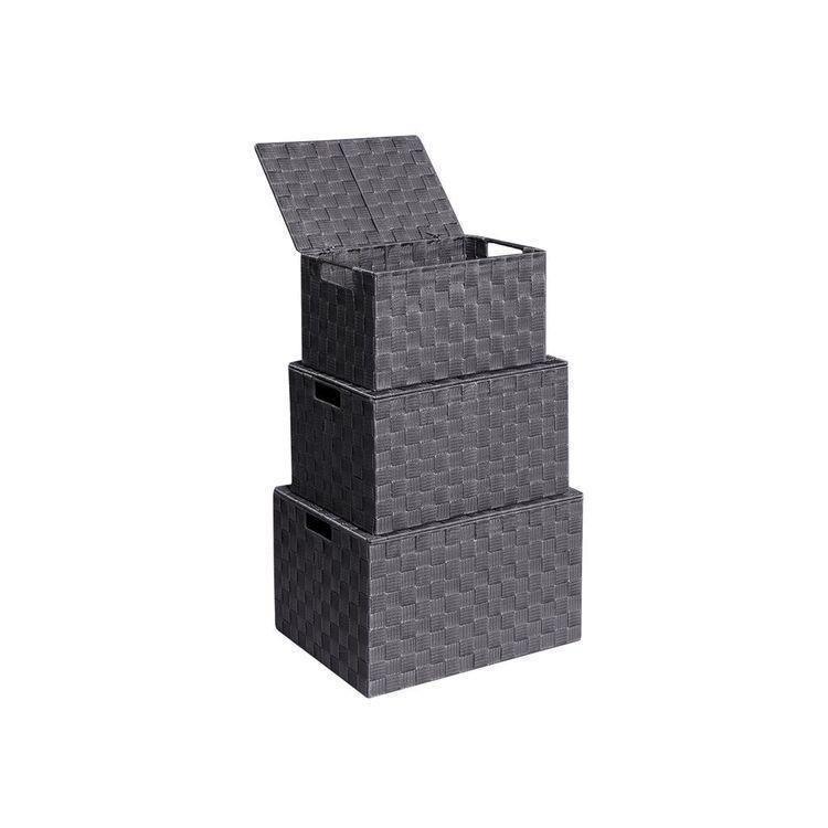 3 Strap Storage Boxes FredCo