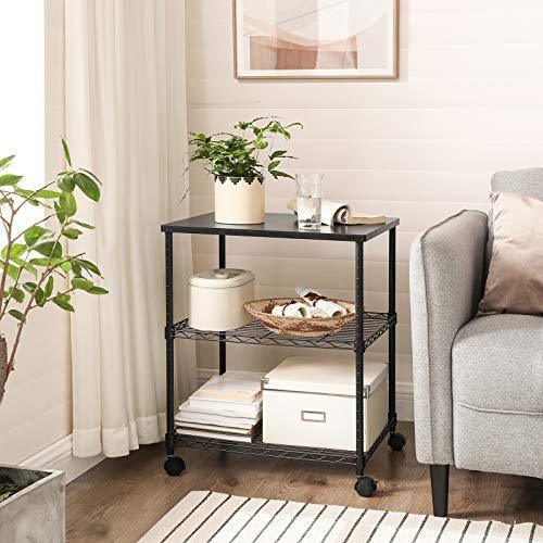 3-Tier Rolling Printer Cart FredCo