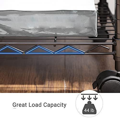 3-Tier Rolling Printer Cart FredCo