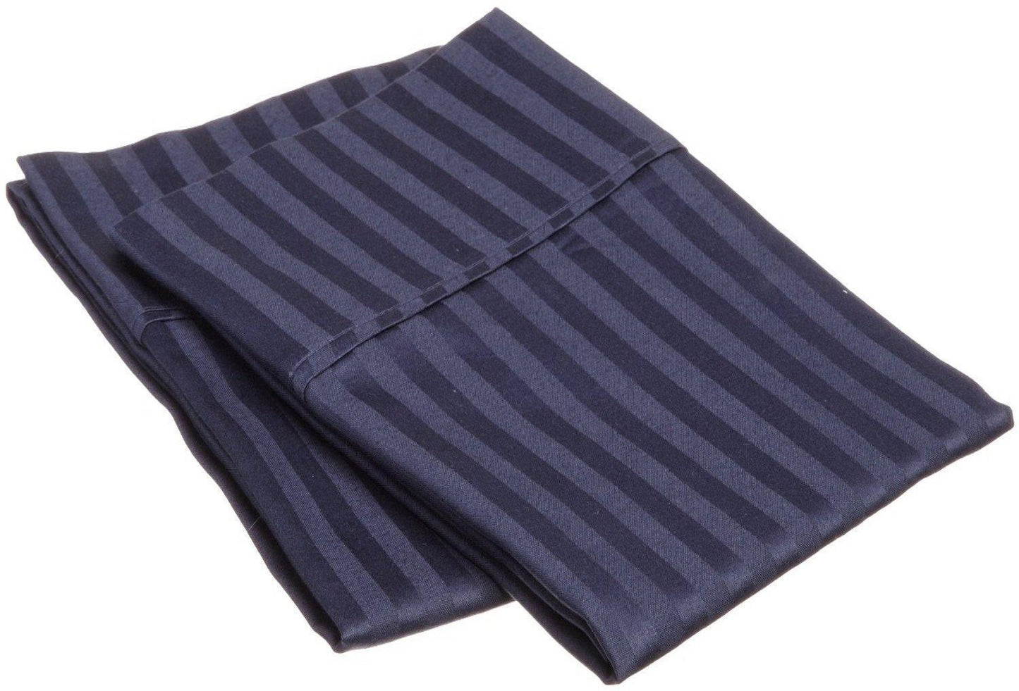 300-Thread Count 100% Egyptian Cotton Soft Striped Pillowcase Set FredCo