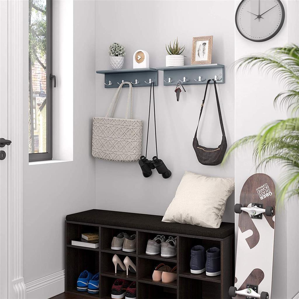 4 Double Hooks Coat Rack FredCo