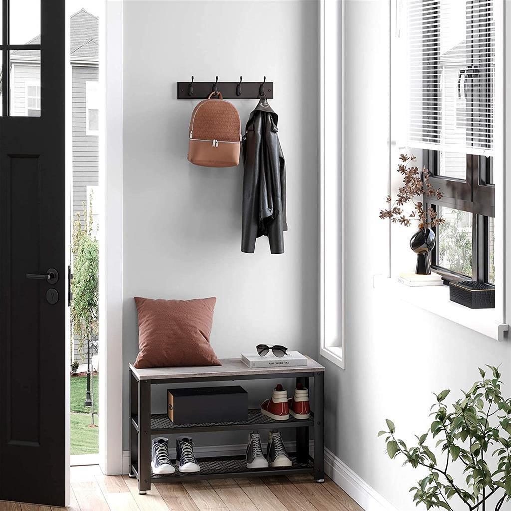 4 Metal Hooks Rack FredCo