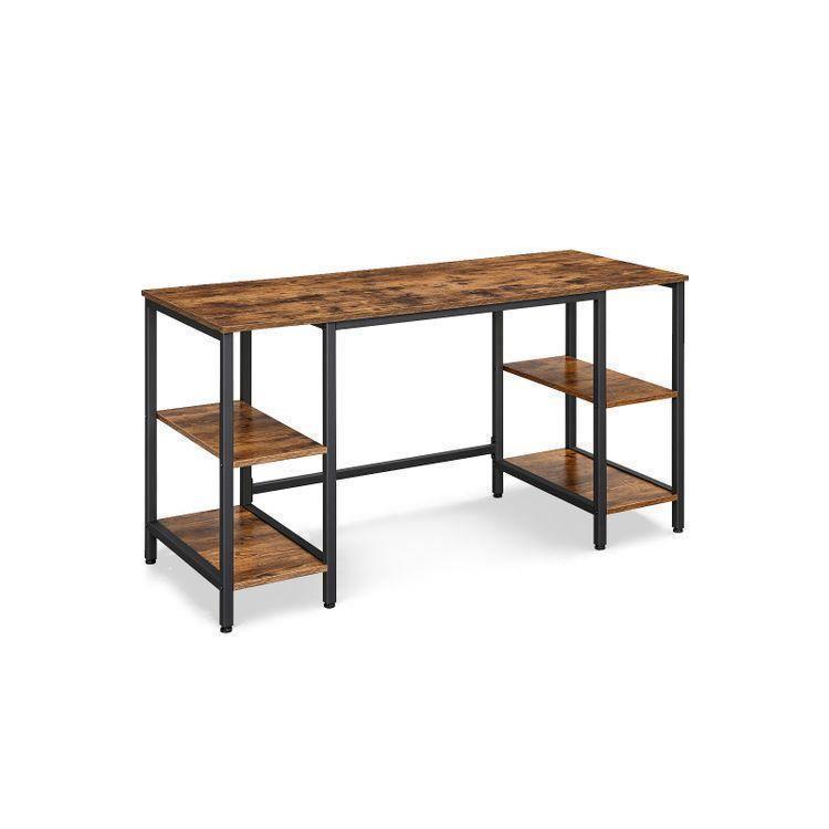 4 Shelves Computer Desk FredCo