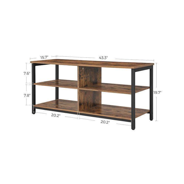 4 Shelves TV Cabinet FredCo