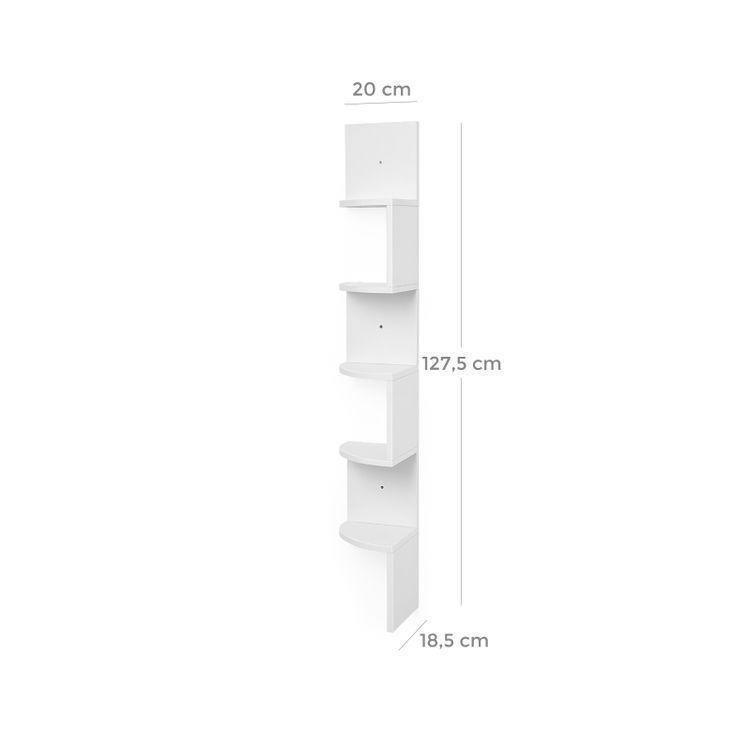 5-Tier Floating Wall Shelf FredCo