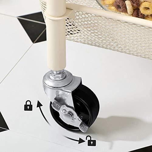 5-Tier Metal Storage Cart FredCo