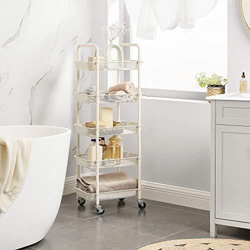 5-Tier Metal Storage Cart FredCo