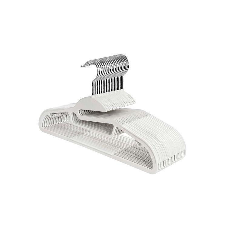 50 Ultra Thin Clothes Hangers FredCo