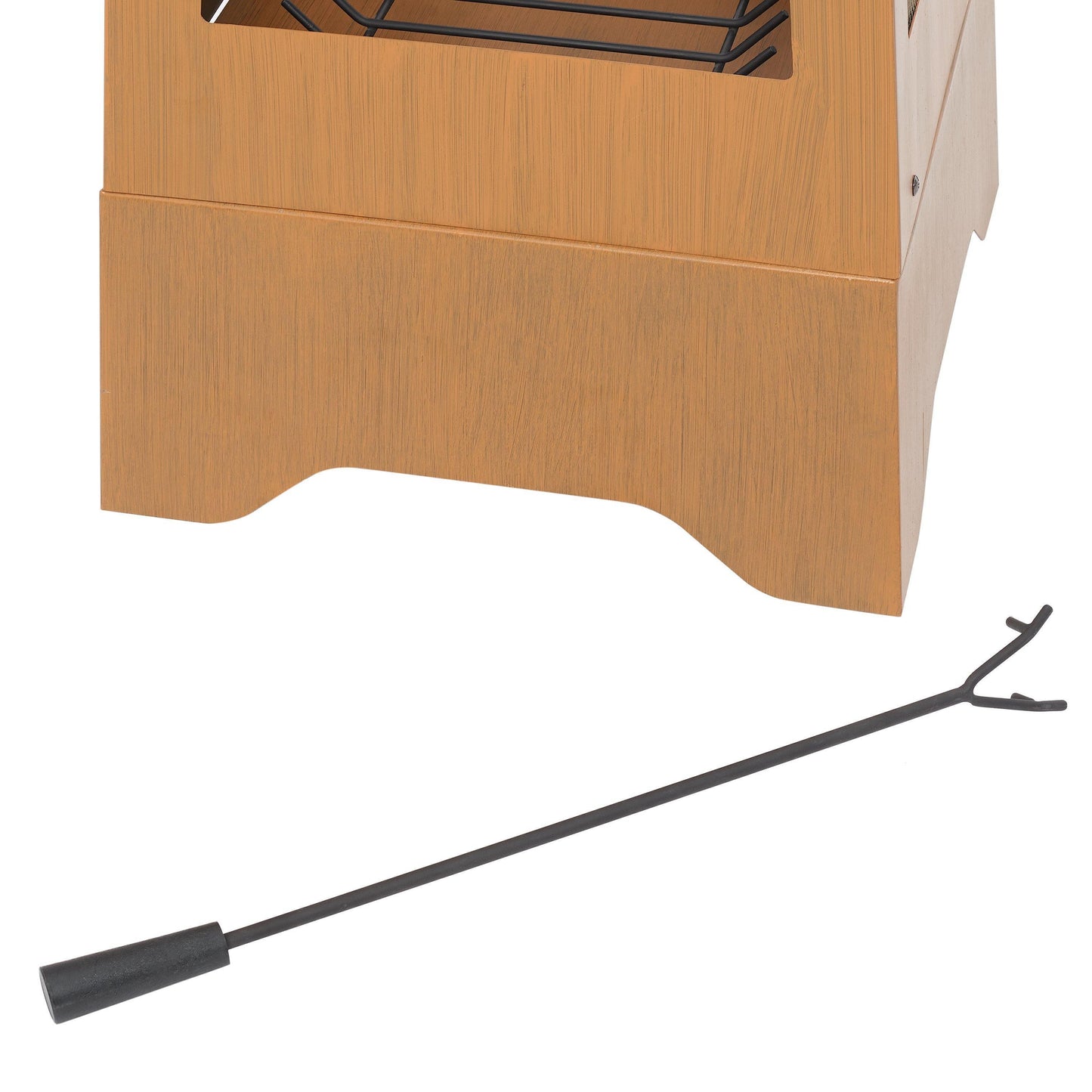 59-Inch Steel Wood Burning Chiminea FredCo