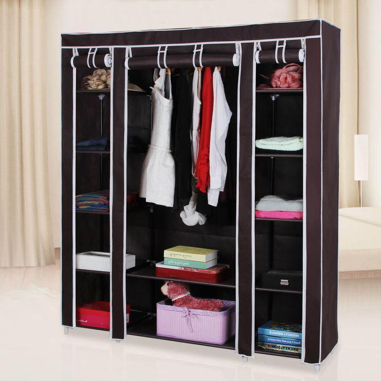 59" Portable Clothes Closet FredCo