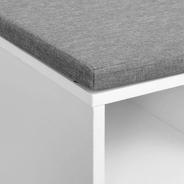 6 Compartments Shoe Bench FredCo