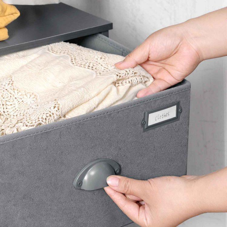 6 Drawers Fabric Dresser FredCo