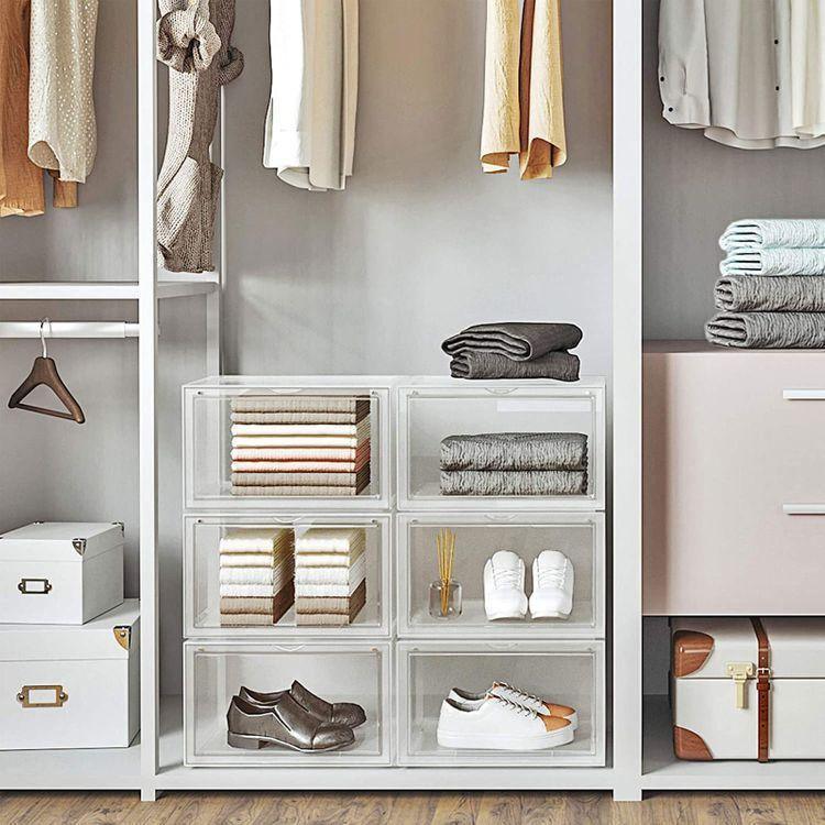 6 Stackable Shoe Organizers FredCo