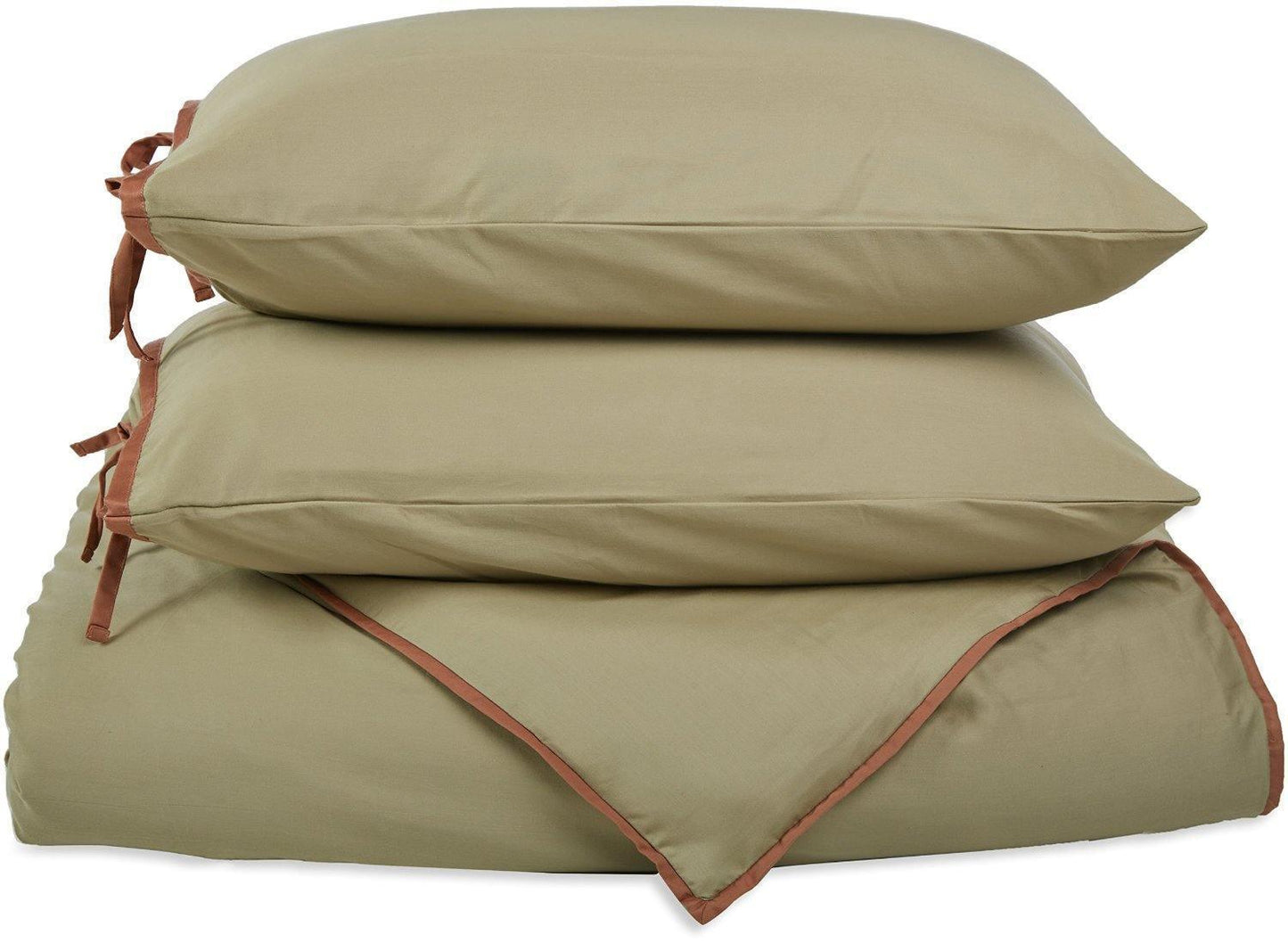 600-Thread Count Cotton-Blend Ultra-Soft Bahama Plush Duvet Cover Set FredCo