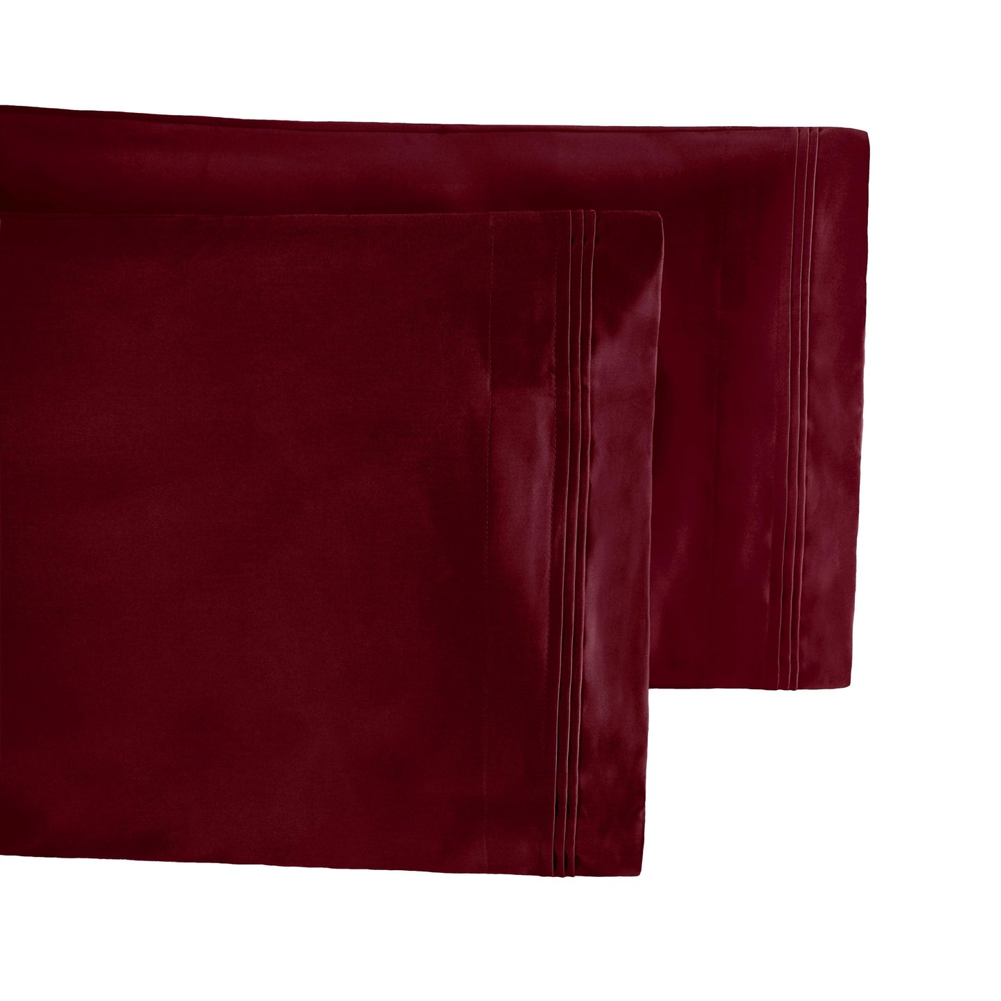 650-Thread Count 100% Egyptian Cotton Lightweight Plush Pillowcase Set FredCo
