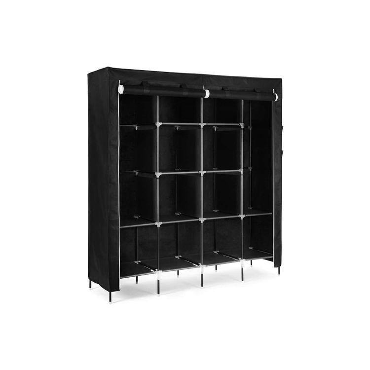 67" Fabric Wardrobe FredCo