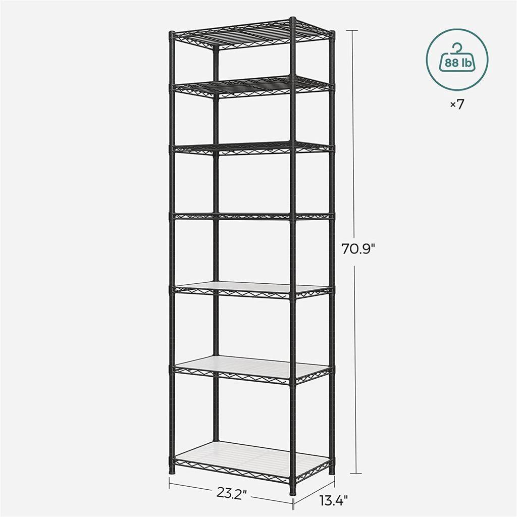 7-Tier Metal Storage Shelf FredCo