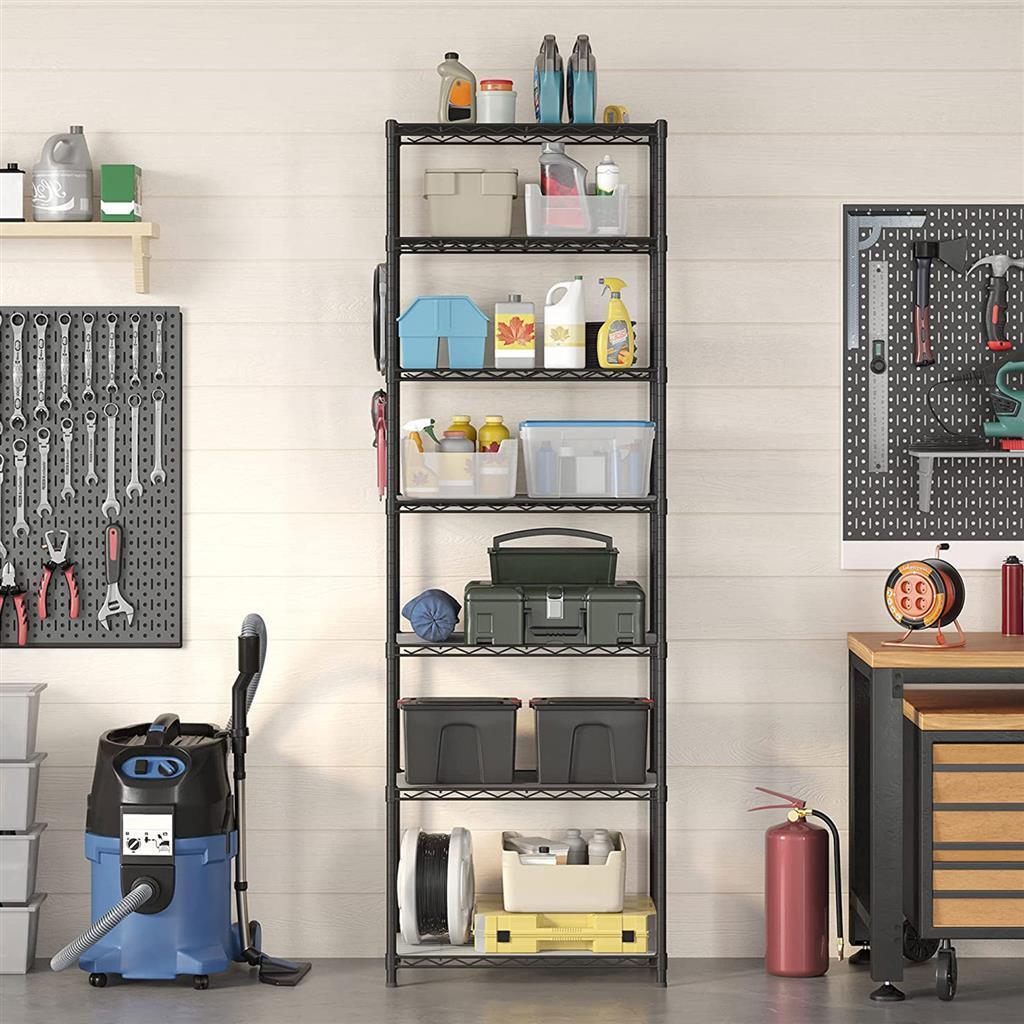 7-Tier Metal Storage Shelf FredCo