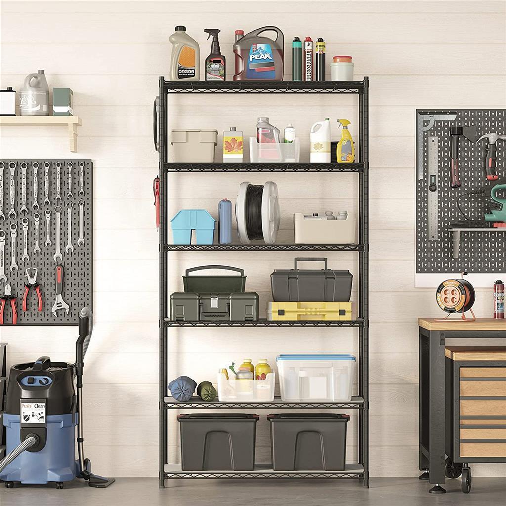 7-Tier Metal Storage Shelf FredCo
