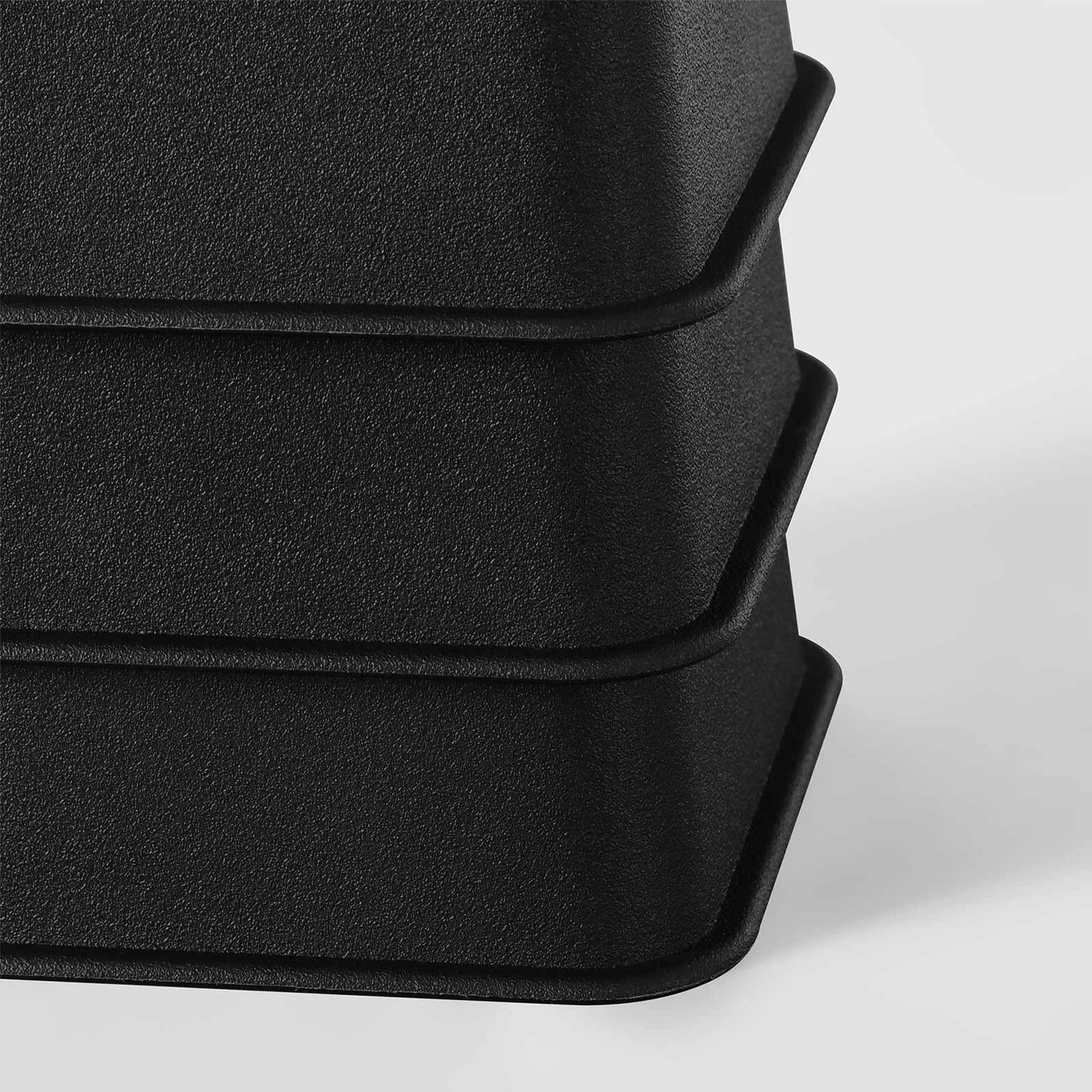 8 Pieces Black Bed Riser Set FredCo