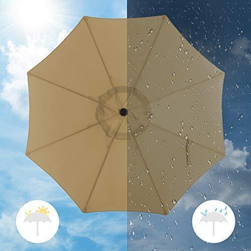 8 Ribs Outdoor Table Umbrella FredCo