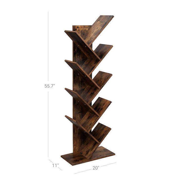 8-Tier Tree Bookshelf FredCo