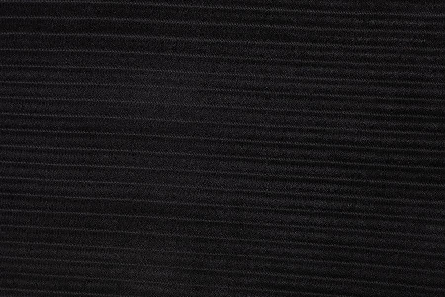Abberton Modern and Contemporary Black Velvet and Gold Metal Queen Size Panel Bed FredCo