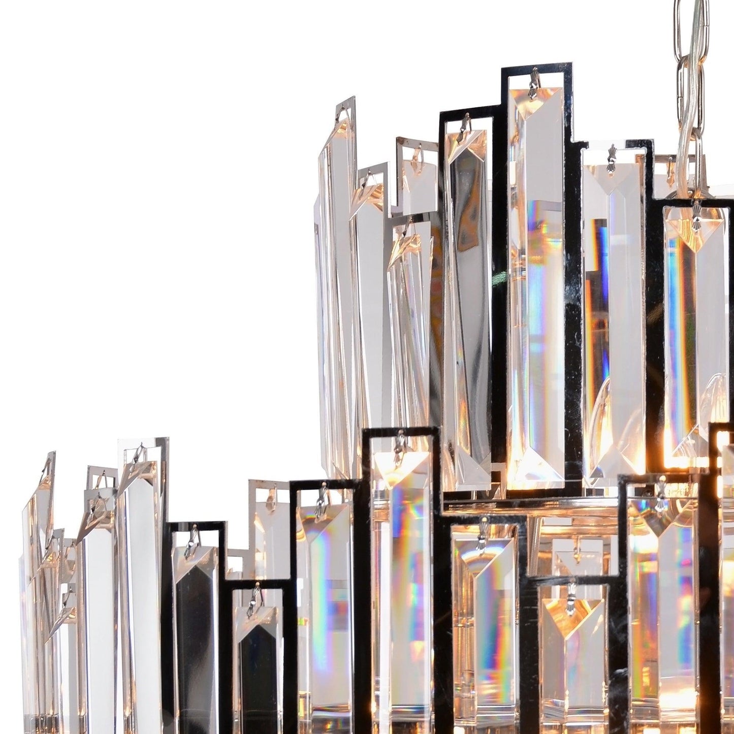 Abstract Crystal Chandelier ZD7399-14N FredCo