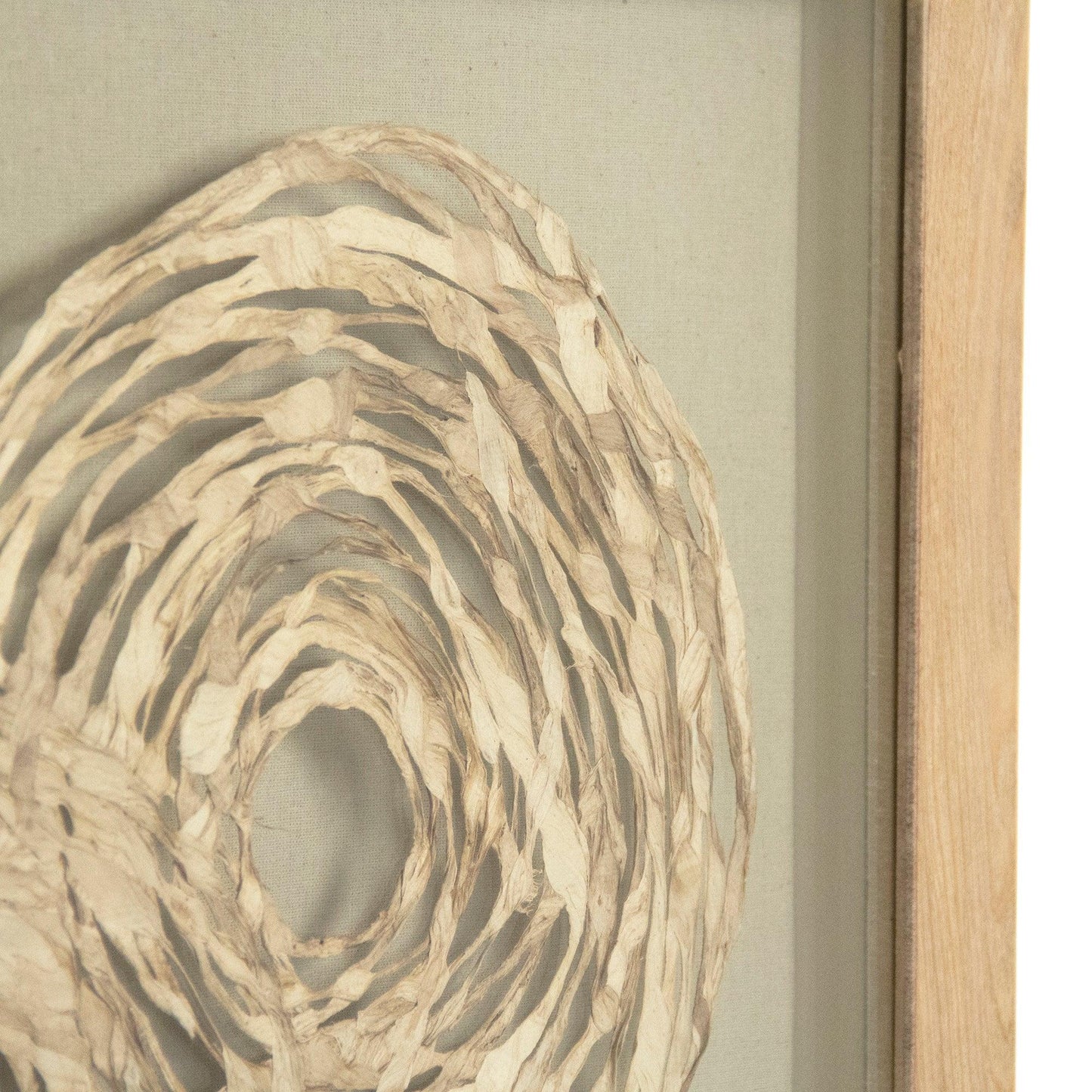 Abstract Paper Framed Art ZEN25133A FredCo