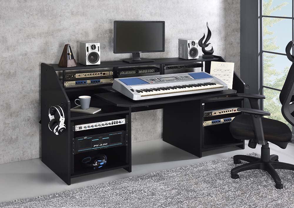 ACME Annette Music Desk, Black Finish FredCo