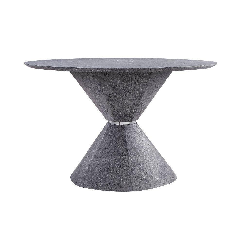 ACME Ansonia Dining Table, Faux Concrete FredCo