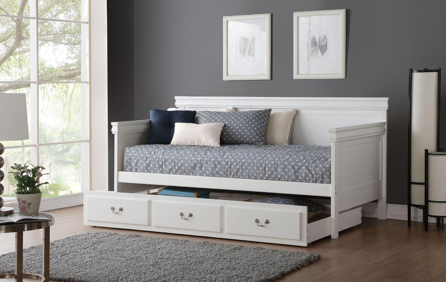 ACME Bailee Daybed (Twin), White 39100 FredCo