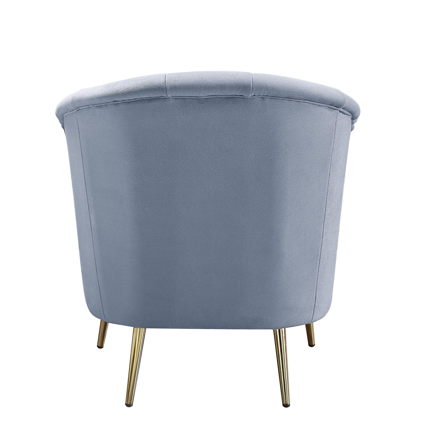 ACME Bayram Chair, Light Gray Velvet FredCo