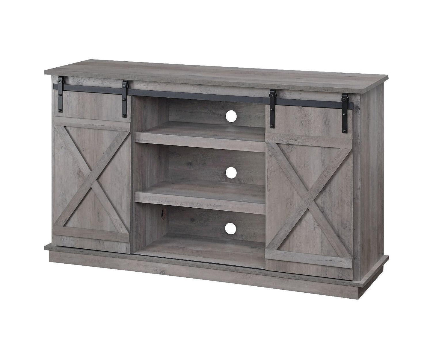 ACME Bellona TV Stand, Gray Finish FredCo