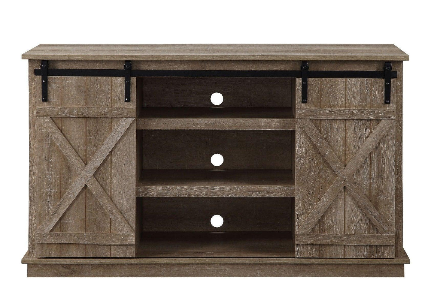 ACME Bellona TV Stand, Oak Finish FredCo