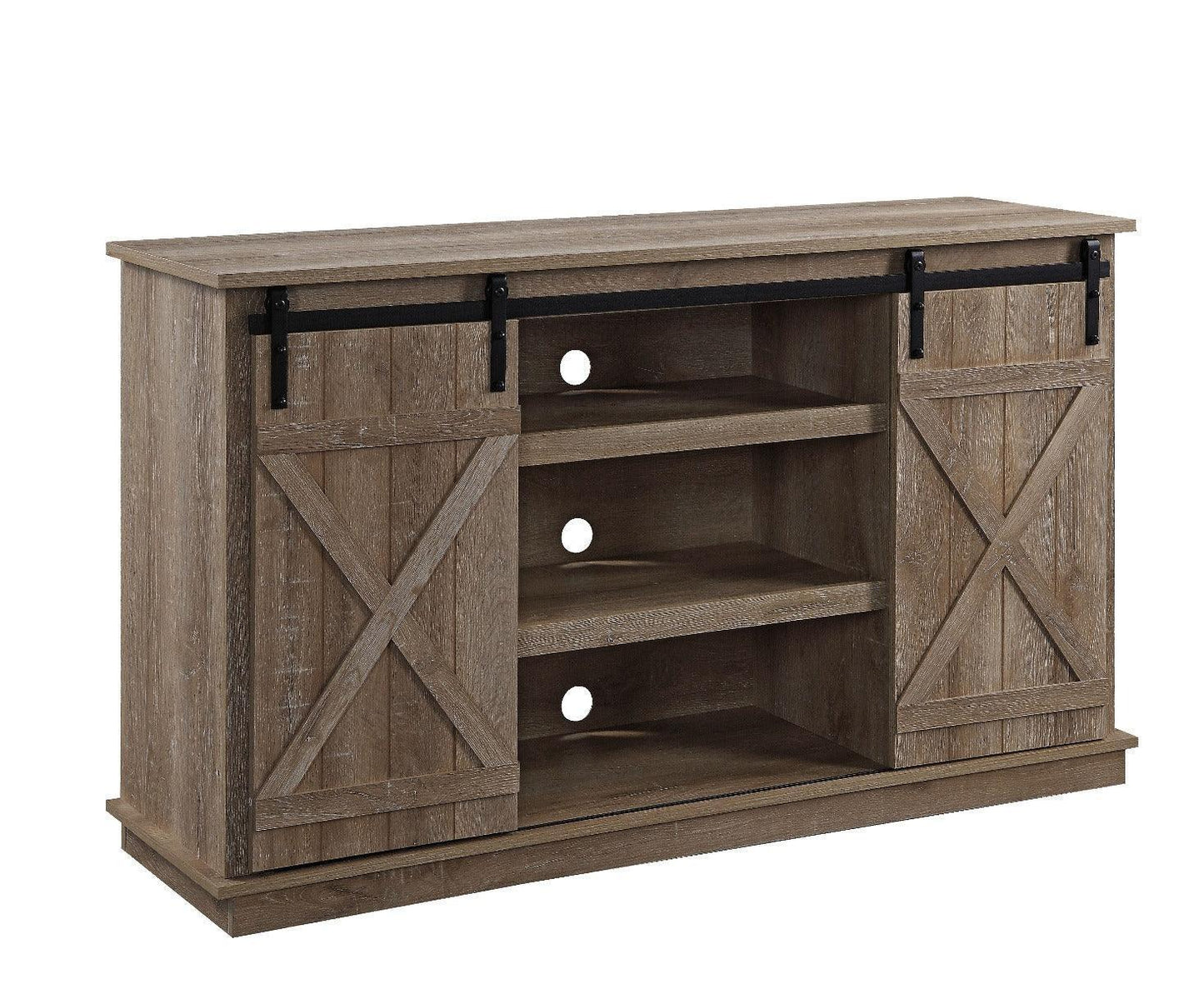 ACME Bellona TV Stand, Oak Finish FredCo