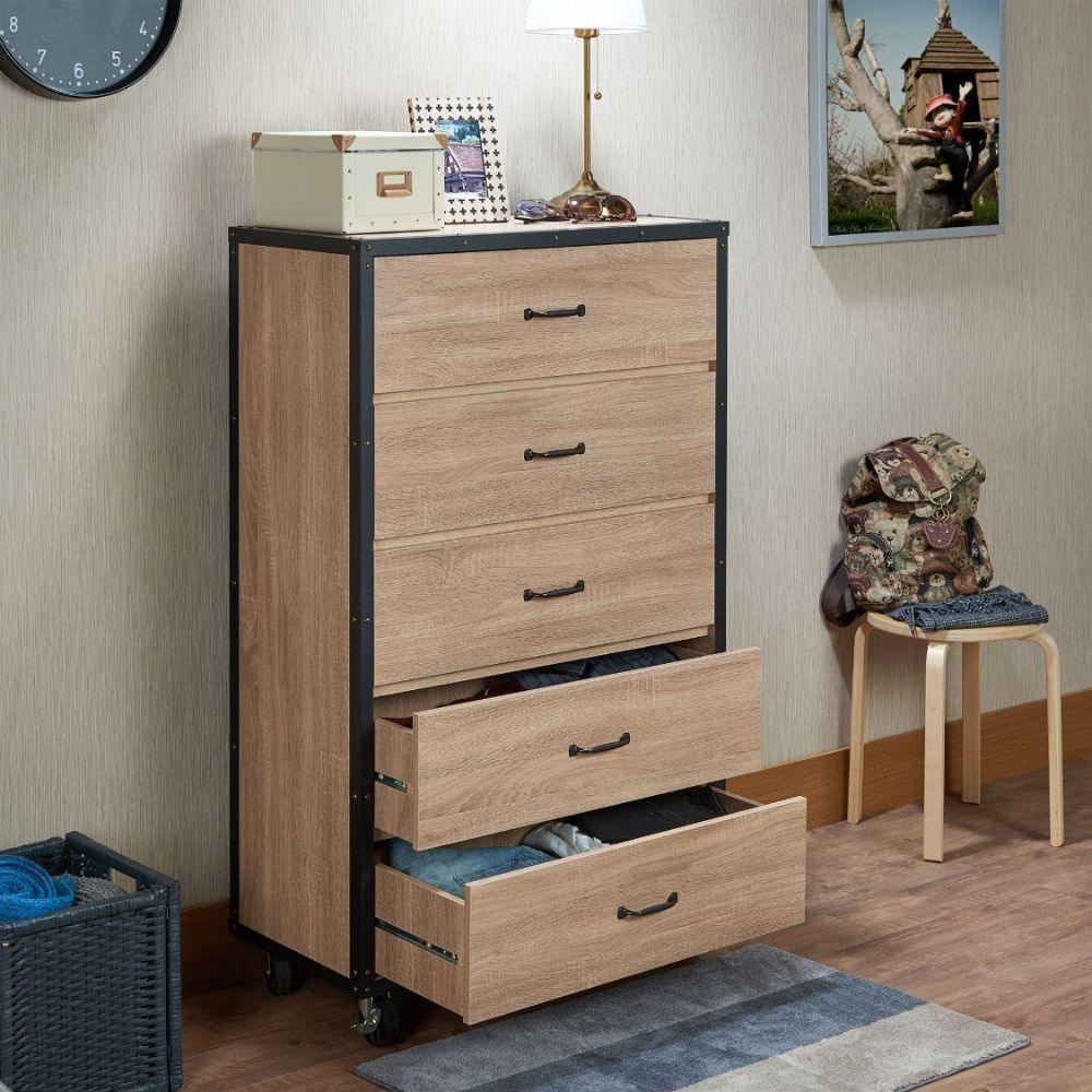 ACME Bemis Chest, Weathered Light Oak FredCo