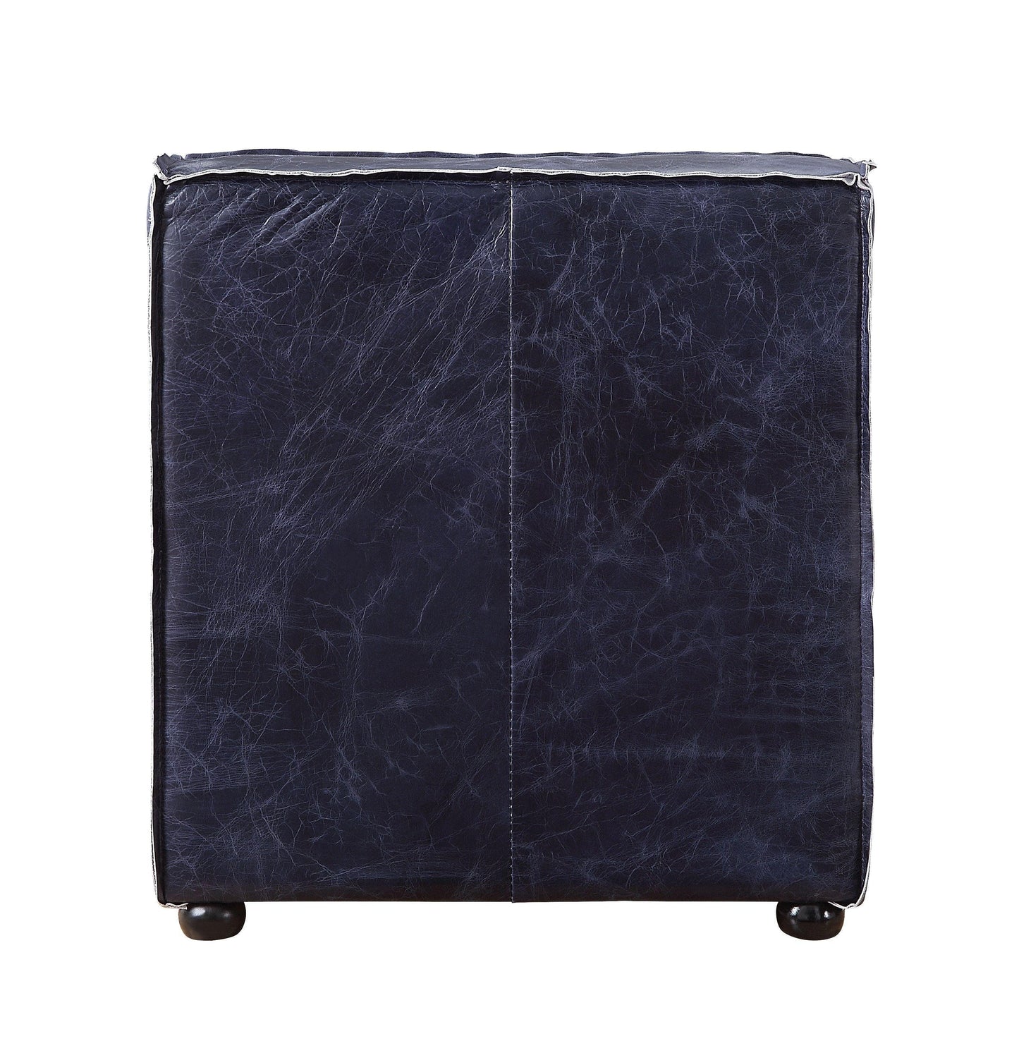 ACME Birdie Modular - Armless Chair, Vintage Blue Top Grain Leather FredCo