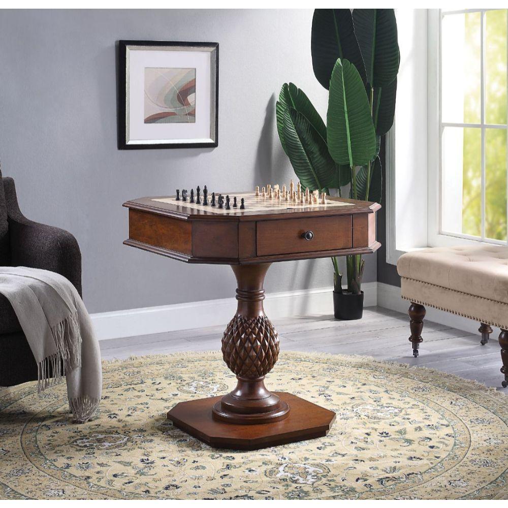 ACME Bishop II Game Table, Cherry FredCo